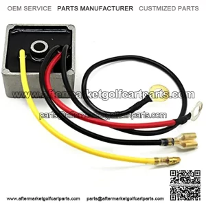 1027101-01 Voltage Rectifier Fit 1992-2007 Carryall Replace 1027101-01 1027112-01 1015777 Stens 435-199 Gas Golf Cart