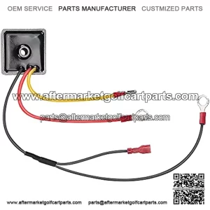Voltage Regulator Rectifier for Club Car DS & Carryall 1992-up Gas Golf Cart, Replace OEM: 1015777 102711201 102710101