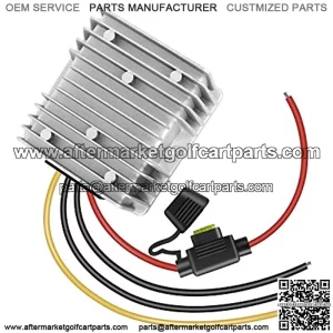 20A 240W 12v Golf Cart 48V 36V to 12V Converter Voltage Regulator Reducer Transformer with Fuse