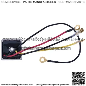 Voltage Regulator Rectifier Fits For Club Car 1015777 102711201 Gas Golf Carts Karts 1992 Up DS Carryall Models 4 Wires Replace 1027101-01 1015777- GC113 New Z114