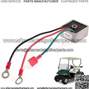 Golf Cart Voltage Regulator Rectifier for Club Car 1984-1991, EZGO 1994-up Gas Models, Columbia/ParCar 1982-1994, OEM# 27739-G01 27739G01 435-203
