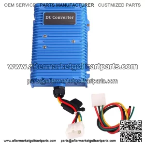 30A Golf Cart Voltage Reducer 36V/48V to 12V DC Converter For Club Car EZGO