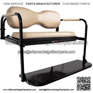 Club Car Precedent Golf Cart Rear Seat Kit Beige