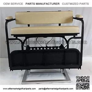 2 in 1 Combo Seat Kit in Buff for Precedent Golf Carts 2004+