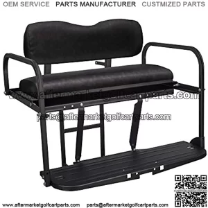 Aluminum EZGO Golf Cart Rear Flip Seat