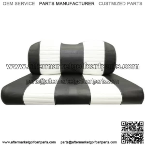 Yamaha G29/Drive Black & Vinyl Golf Cart Seat Cover Set