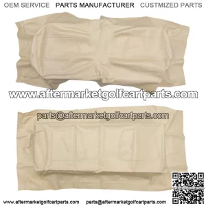 Club Car DS Factory Vinyl Golf Cart Seat Cover Set - Matches Factory Color (2000+)