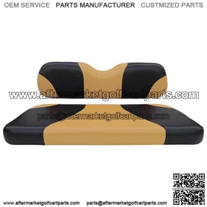 EZGO TXT / RXV Seat Covers - Sport Front Seats - Black/Tan