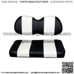 Club Car Precedent Black / Seat Cushion Set (Fits 2004-Up)