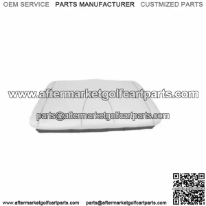 Front Seat Bottom Assembly- White for Club Car Precedent Golf Carts 2004+