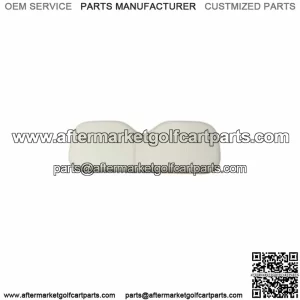 Front Seat Back Assembly- White for EZGO TXT Golf Carts 1994-2013
