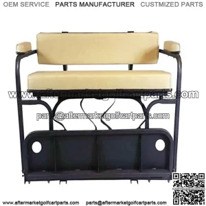 2 in 1 Golf Cart Combo Seat Kit & Golf Bag Carrier For Yamaha Drive-Stone