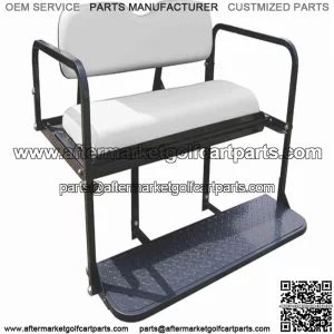 Rear Seat Kit- Oyster for EZGO RXV Golf Carts 2008-2015