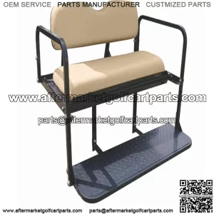 Rear Seat Kit- Stone for EZGO RXV Golf Carts 2008-2015