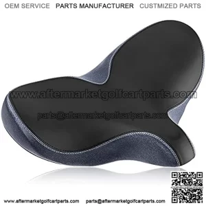 Oversized Comfort Bike Seat Comfortable Replacement Bike Saddle Memory Foam Soft Bike Saddle Waterproof Universal Fit Bicycle Seat for Women Men