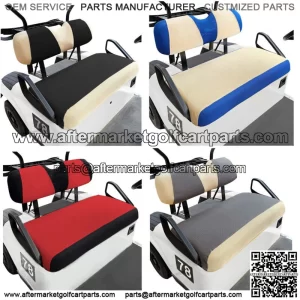 Golf Cart Front Seat Cover Set for EZGO RXV TXT Club Car DS Cart Parts - S Size