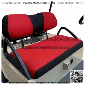 Golf Cart Seat Cover, Polyester Mesh Cover For Yamaha Club Car Precedent Red