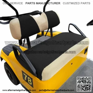 Front / Rear Golf Cart Seat Covers for Yamaha Club Car DS Precedent EZGO RXV TXT