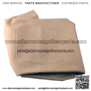 Club Car Precedent Golf Cart Front Seat Cover - Buff Seat Bottom