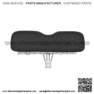 Fits E-Z-GO TXT Golf Cart Front Back Cushion Black