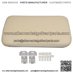 Tan Golf Cart Front Seat Bottom With Hardware for EZGO Medalist, TXT 1994-2013