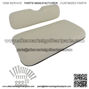 Golf Cart New Front Cushion Set White Fit For EZGO RXV