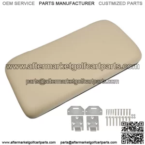 Golf Cart Tan Front Seat Bottom W/Hardware lid For EZGO Medalist TXT 1994 -2013