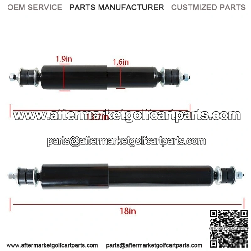 Front and Rear Shock Absorbers 70928-G01 for EZGO TXT 1994+ Gas/Electric Golf Cart - Image 2