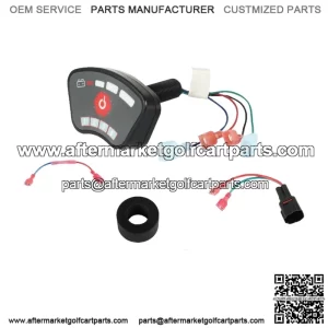 Keyless Ignition Switch with Digital Battery for EZGO Club Car Golf Cart ?C 36V to 48V