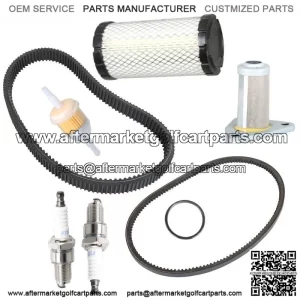 Tune Up Kit with Drive/Starter Timing Belt for EZGO TXT 1996+ 295/350cc Golf Cart