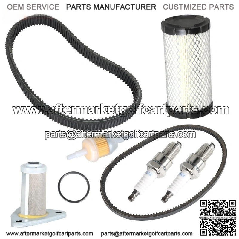 Tune Up Kit with Drive/Starter Timing Belt for EZGO TXT 1996+ 295/350cc Golf Cart - Image 2