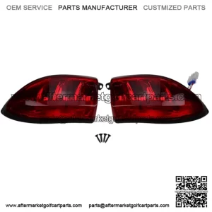 LED Tail Light Assembly for Club Car Precedent & Tempo (2004-Up) | Replaces OEM #102529001 | 12V
