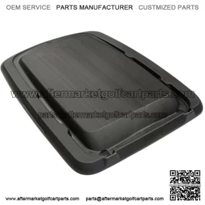 RHOX 54-Inch Black Replacement Golf Cart Top for Club Car DS (2000 & Newer) - Replaces AM1263101