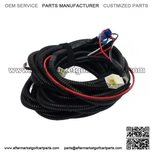 12V Front Add-On Power Harness with 18ft Reverse Lead ?C for Evolution D5 ?C 24-15651-BUL