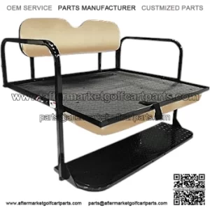 Rear Flip Seat Kit Frame for Club Car Precedent & Tempo Golf Carts
