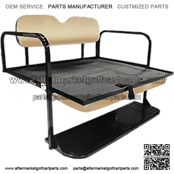 Rear Flip Seat Kit Frame for Club Car Precedent & Tempo Golf Carts