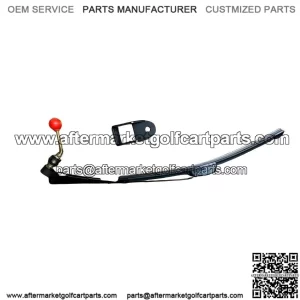 Universal No-Drill Golf Cart Windshield Wiper and Bracket for EZGO, Yamaha, Club Car