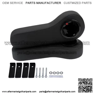 Rear Seat Arm Rest Cushion Cup Holder for EZGO/Club Car/Yamaha Golf Cart
