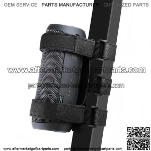 Portable Speaker Mount for Golf Cart, Bike, ATV Railing, Fits Flip 4 5 6 Series